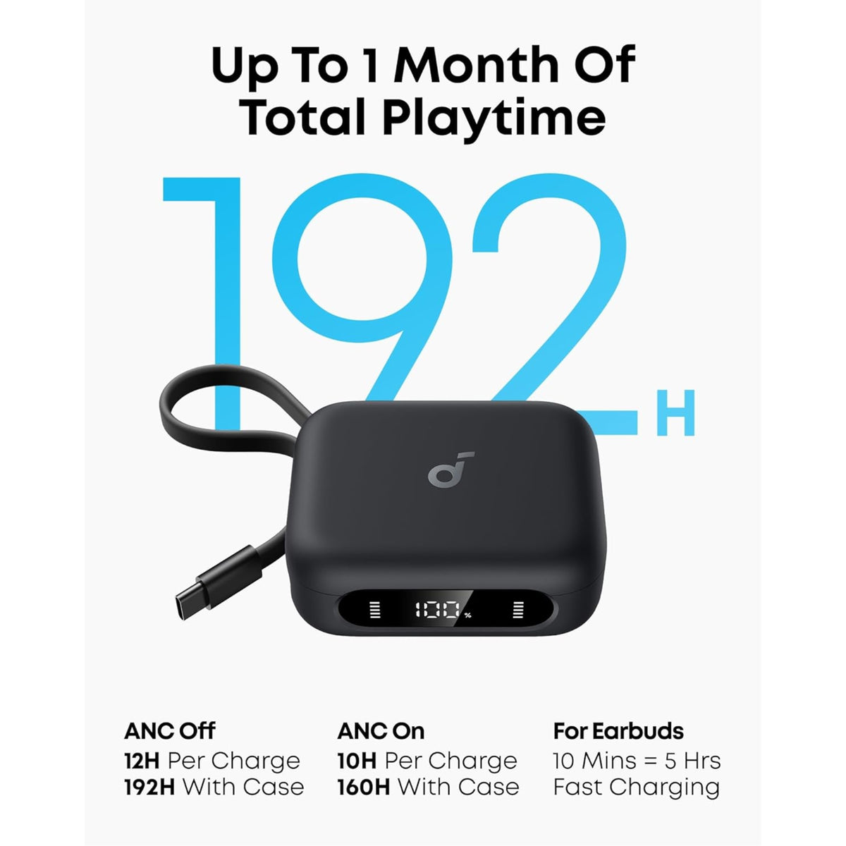Soundcore by Anker P41i | Adaptive Noise Cancelling Earbuds