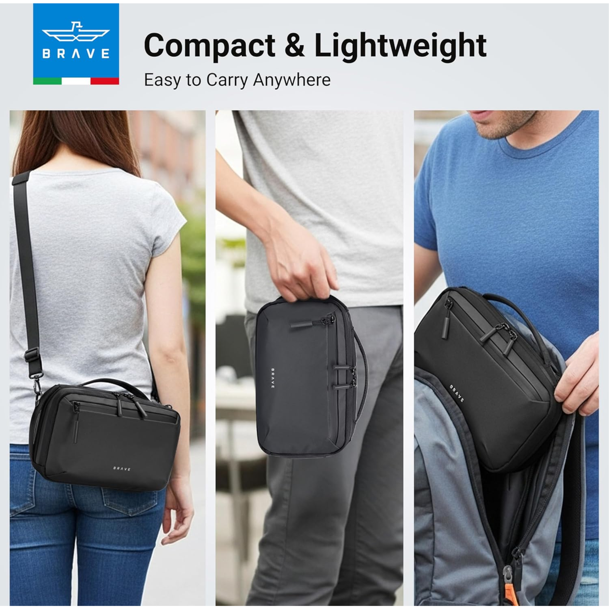 Brave Tech Pouch with Shoulder Strap (BTP05 - Large)