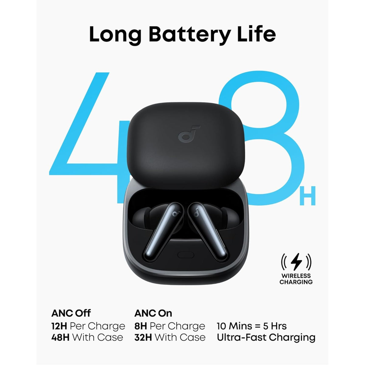 Soundcore by Anker Liberty 5 | Noise-Cancelling Wireless Earbuds