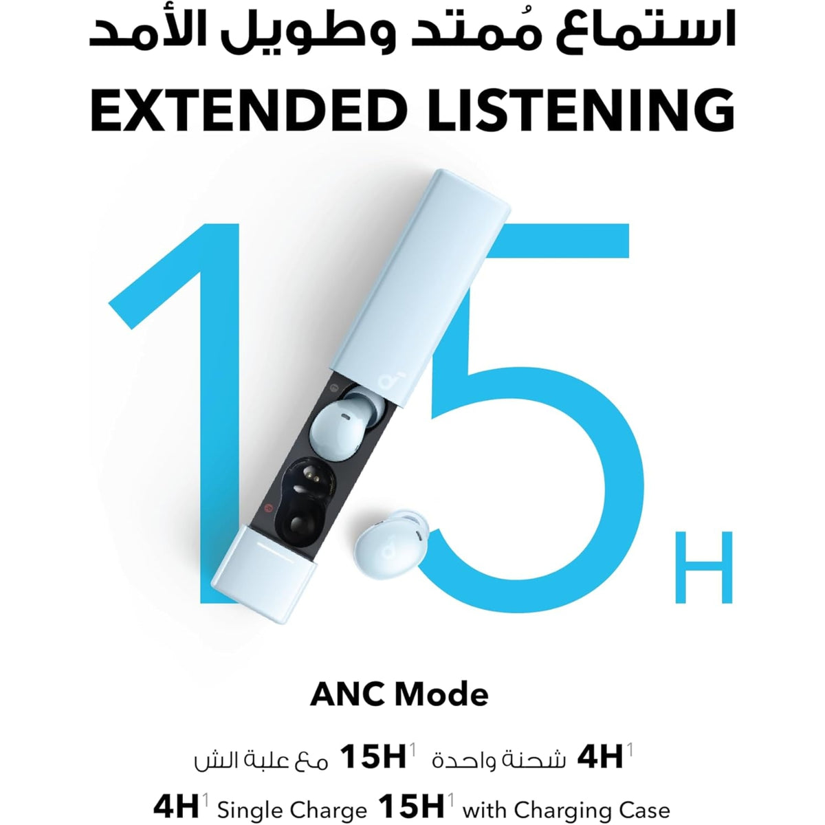 Soundcore by Anker A30i | Noise Cancelling Earbuds