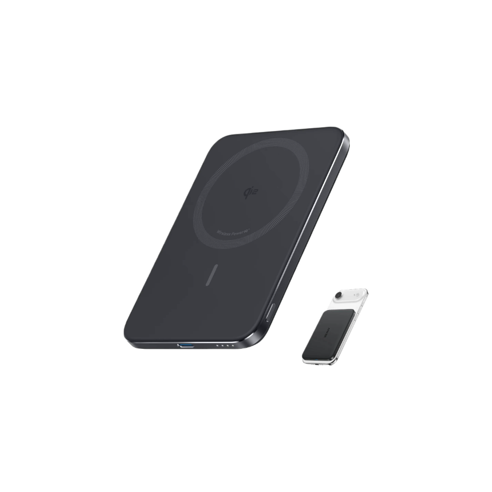 Anker Nano Card-Like Wireless Power Bank (5,000 mAh, 15W) (A1665h11)