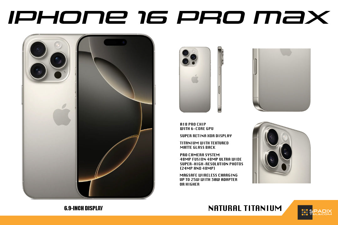 Apple iPhone 16 Pro Max 256GB/512GB/1TB