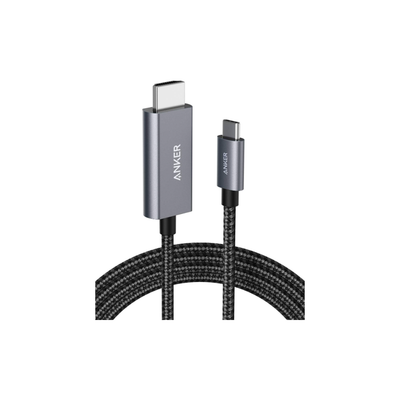 Anker Nylon Type-C to HDMI Cable (6ft, 4K, Braided) (a8730h11)