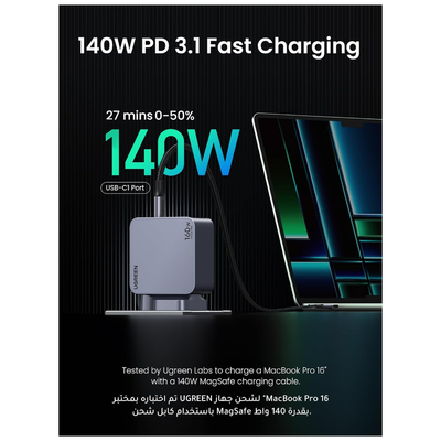 UGREEN Nexode Pro 4-Port Gan Fast Charger 160W (X763)