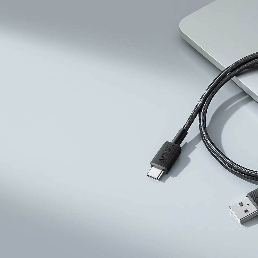 Anker Braided USB-A to Type-C Cable Cable 6ft (a81h6h11)