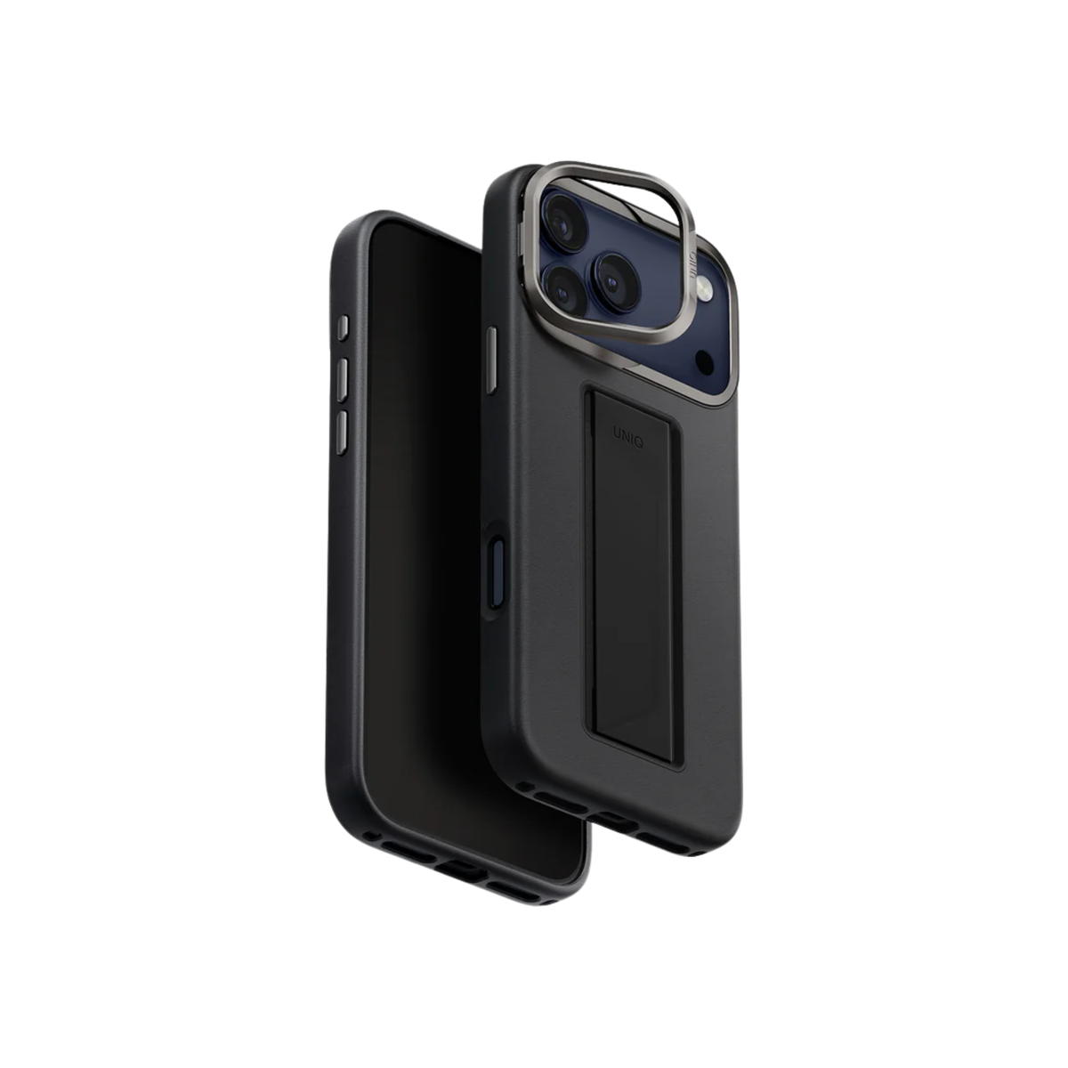 Uniq Heldro Pro FlexGrip Leatherette Case (iPhone 17 Pro Max)