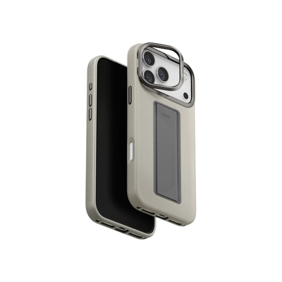 Uniq Heldro Pro FlexGrip Leatherette Case (iPhone 17 Pro Max)