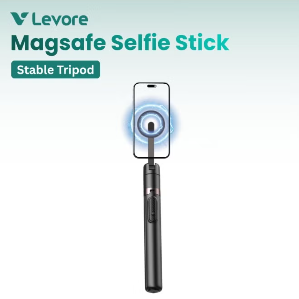 LEVORE MagSafe Selfie Stick 1.75m 360° - LST12