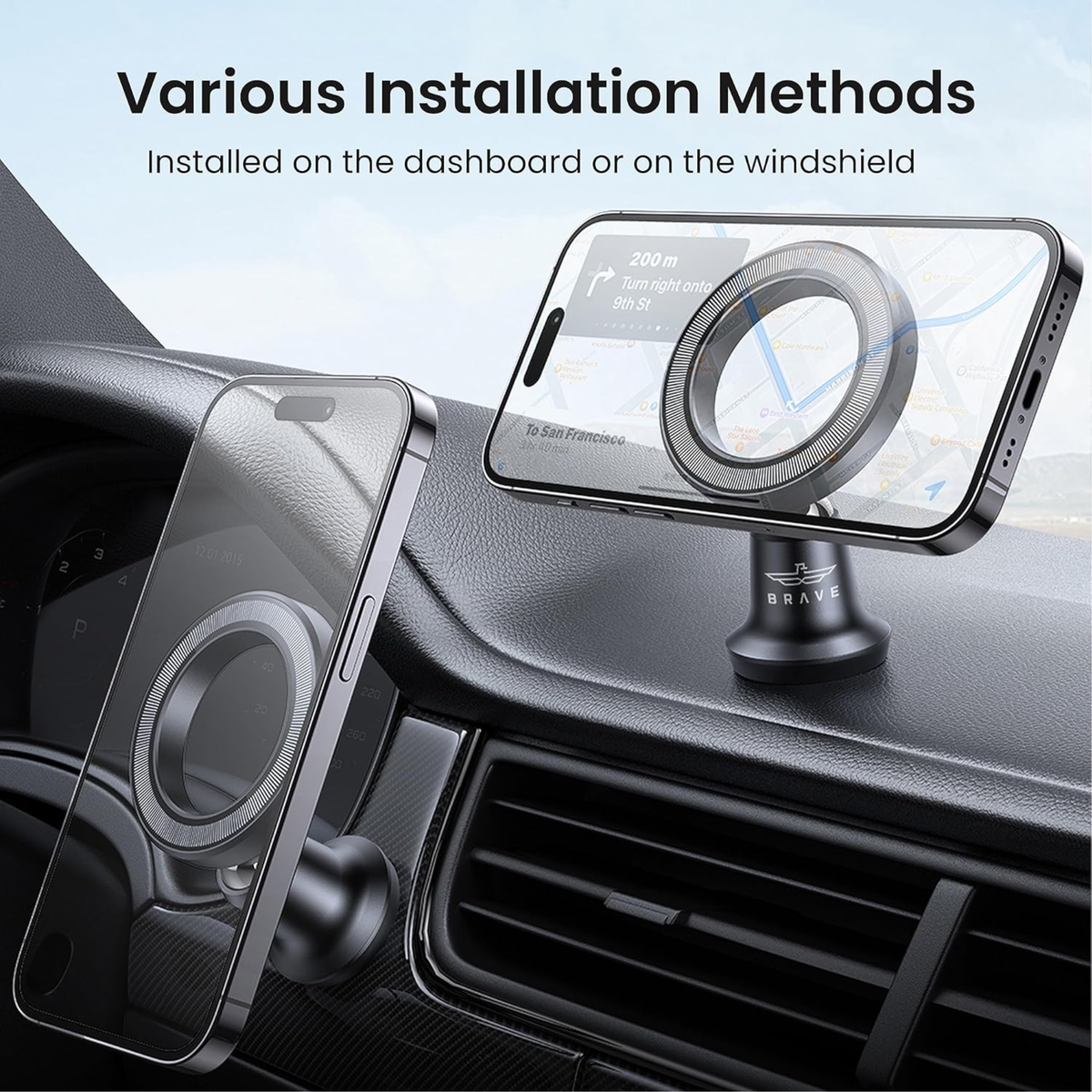 Brave Magnetic Car Mount