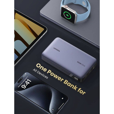 UGREEN Two-way Fast Charging Power Bank 100W - 20,000mAh (PB720)