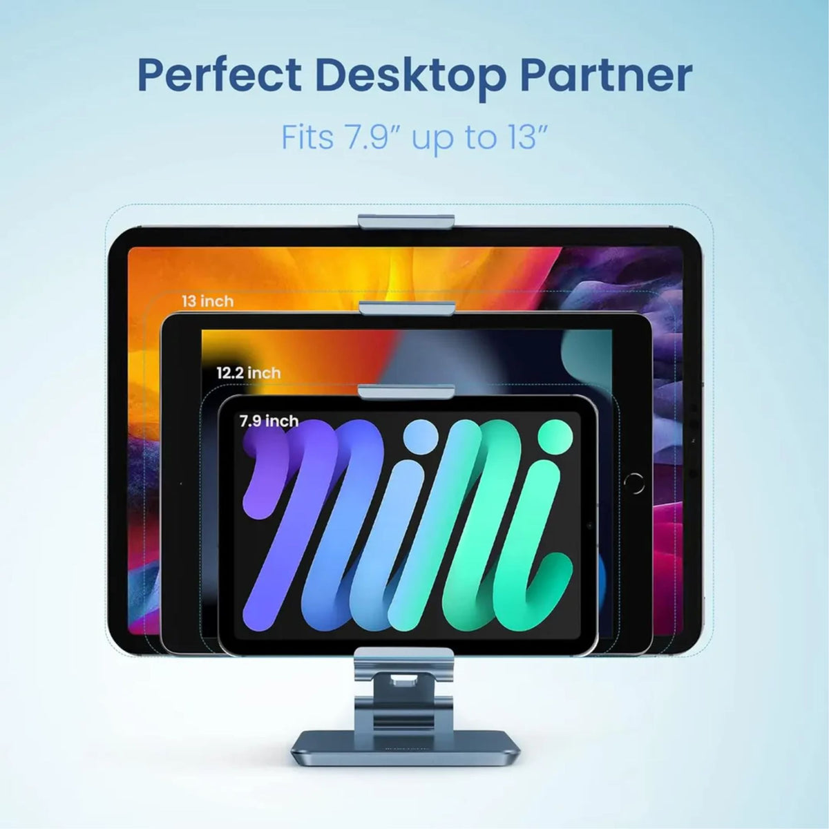Remson Aluminum Tablet Stand Holder 360 Degree Rotation