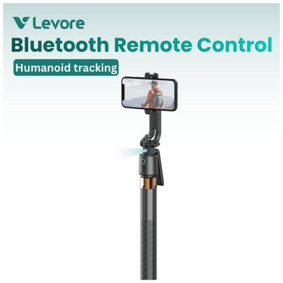 Levore AI Auto Tracking Selfie Stick 1.8m Black – LST10