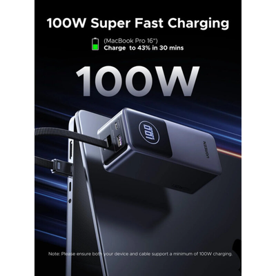 UGREEN Nexode Pro Power Bank 130W - 20,000mAh(PB723)