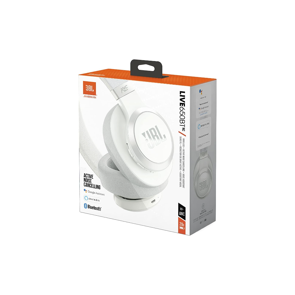 JBL Live 650BTⁿᶜ Noise Cancellation Wireless Over-Ear Headphones
