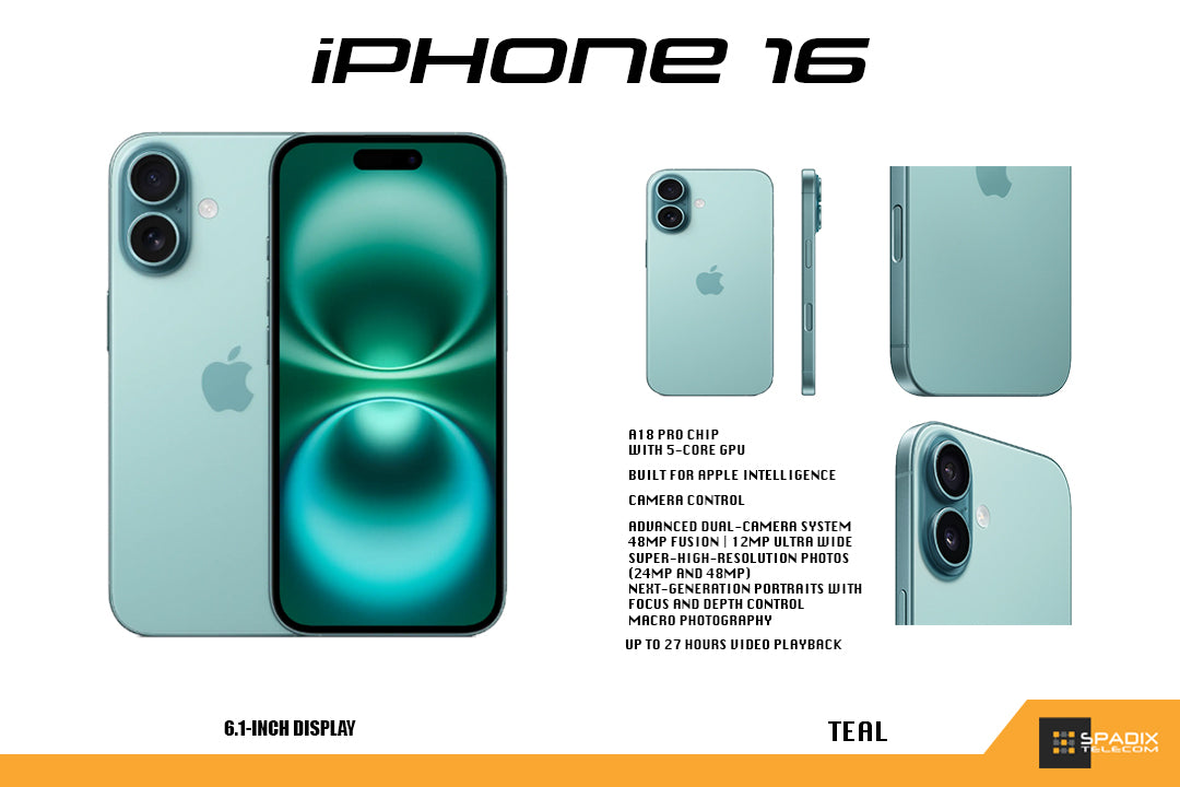 Apple iPhone 16 128GB/256GB/512GB