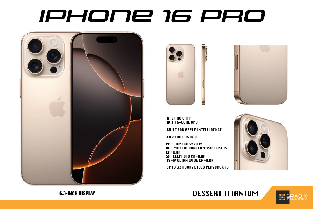 Apple iPhone 16 Pro 128GB/256GB/512GB/1TB