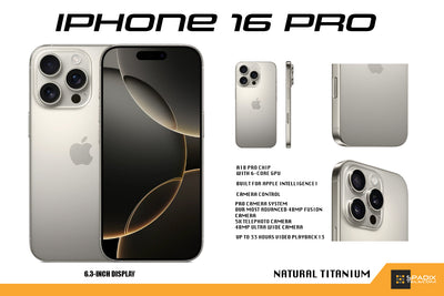 Apple iPhone 16 Pro 128GB/256GB/512GB/1TB