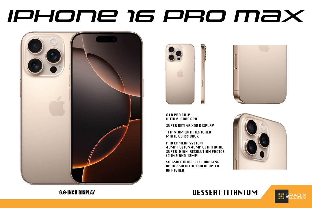 Apple iPhone 16 Pro Max 256GB/512GB/1TB