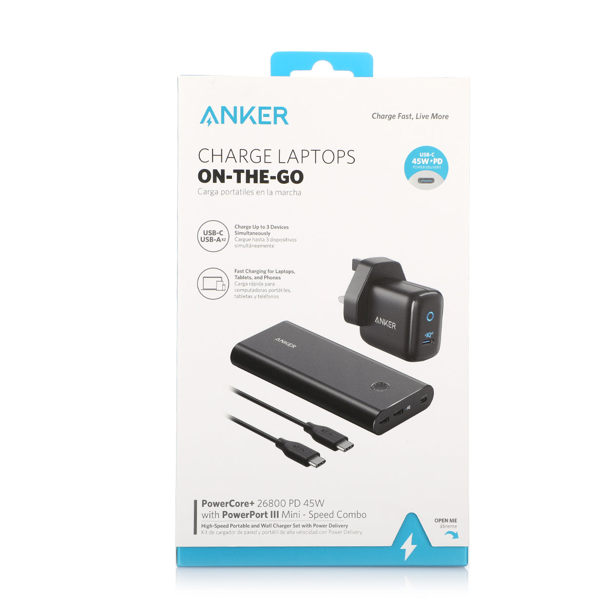 Anker Cargador USB-C PD de pared de 45 W